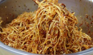 芥菜丝的做法（芥菜芥菜丝的做法）