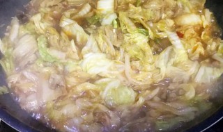 白菜豆酱煲 白菜豆腐大酱汤的家常做法