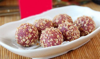 燕麦紫薯丸怎么做 燕麦紫薯丸怎么做才好吃