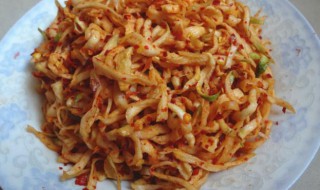 萝卜丝怎样腌制好吃窍门 萝卜丝的腌制方法酸甜脆