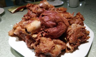 酱烧棒骨做法窍门 酱烧大棒骨