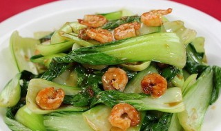 海米上海青做法窍门 海米炒上海青