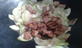 浦瓜炒肉片做法窍门 浦瓜炒肉片做法窍门是什么