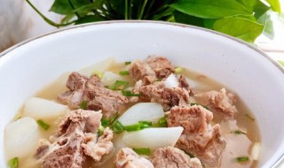 萝卜烩排骨做法窍门（排骨萝卜烩菜怎么做）