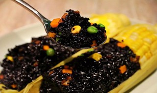 正宗温州炒黑米饭的做法窍门 温州炒米怎么做