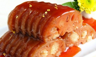 糯米藕的家常做法（糯米藕的家常做法,又甜又糯,方法特简单）