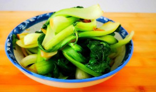 素炒油菜的做法（扒油菜的家常做法）