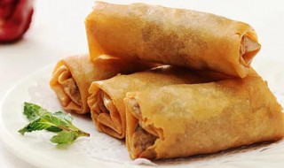 鱼肉春卷 鱼肉春卷怎么吃