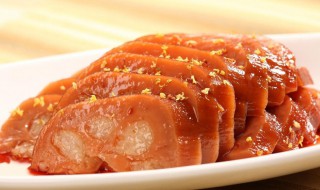 莲藕糯米的做法 莲藕蒸糯米的做法