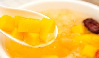 红枣芒果糖水（芒果红枣汤的功效）