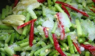 姜丝蒜薹 仔姜蒜苔肉丝