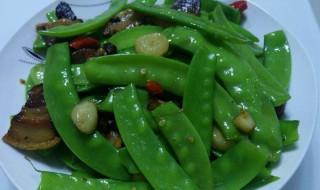 荷兰豆炒鳗鱼(荷兰豆炒鳗鱼肉的做法)