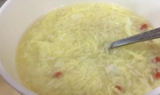 甜酒酿虾仁汤 米酒虾仁