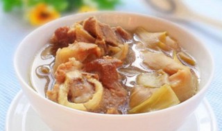 霸王花猪肚煲 霸王花炖猪肚