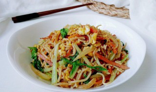 酸辣鸡蛋白菜米粉 酸辣鸡蛋白菜米粉怎么做