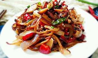 干煸腊肉杏鲍菇（干煸腊肉杏鲍菇的做法）