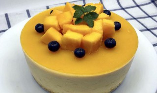 芒果慕斯双层蛋糕怎么做(芒果慕斯双层蛋糕怎么做好吃)