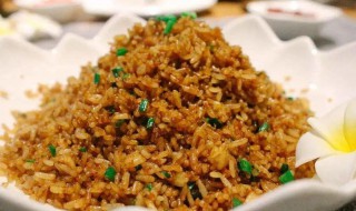 肉丝酱油蛋炒饭（肉丝酱油蛋炒饭的做法）