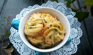 葱香曲奇的做法(葱香曲奇配方)