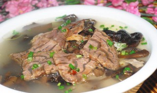 香菇牛肉汤（炖牛肉最忌讳两种佐料）
