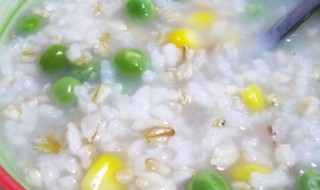 时蔬麦片粥 麦片蔬菜粥的做法大全