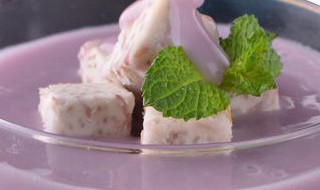 豆浆香芋布丁 豆浆香芋布丁怎么做