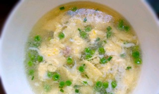 青豆虾仁蛋花汤（虾仁青豆蛋羹）