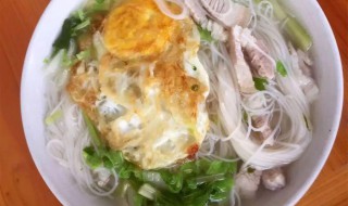 粗米粉汤（粗米粉的吃法）