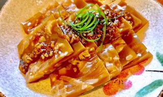 香辣肉皮冻 美味肉皮冻