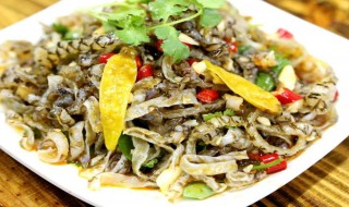 鲜菜鱼皮（鱼皮菜品图片）