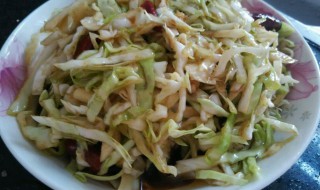 凉拌椰菜(凉拌椰菜怎么做好吃)