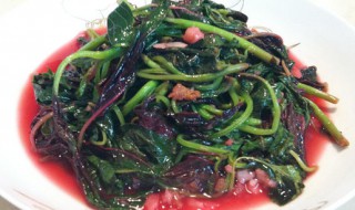 蒜茸苋菜 蒜蓉苋菜的做法和营养价值