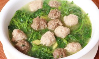 番薯芥菜浸鲮鱼丸（芥菜鱼丸汤）