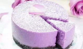 紫薯樱桃慕斯 紫薯樱桃慕斯好吃吗