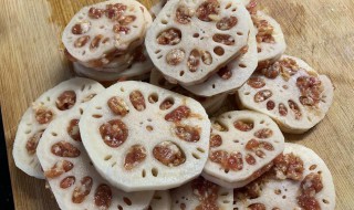 夹心软藕的做法和配方 夹心藕图片