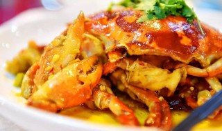 五香焦炸蟹 焦炸螃蟹