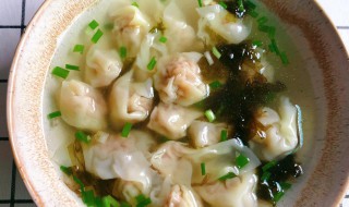 口蘑鲜肉馄饨怎么做（口蘑肉馅的做法大全）