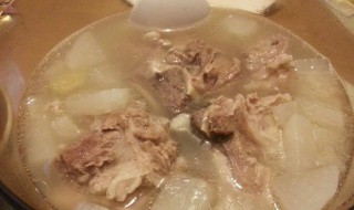 米汤骨头炖萝卜(米汤炖萝卜的做法大全集)