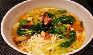 用香菇白菜怎么做面条 香菇白菜面条做法大全