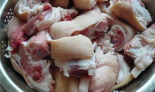 潮汕蒸猪蹄怎么做 猪蹄潮汕话怎么叫