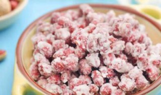 怎么做糖霜花生 怎么做糖霜花生米视频