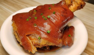 猪后蹄膀怎么做才好吃（猪后蹄图）