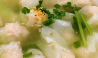 鲜虾小馄饨 鲜虾小馄饨的做法