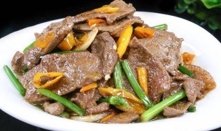 泡蒜炒猪肝的做法 泡蒜炒猪肝的做法窍门