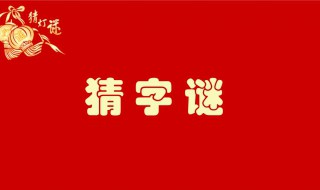 一百只耳朵猜字谜打一字（一百只耳朵打一个字谜）