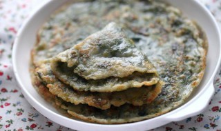 芹菜叶面饼教程（芹菜叶饼子怎么做）