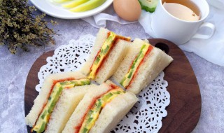 鸡蛋三明治制作方法 鸡蛋三明治制作方法视频