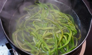 爽脆贡菜的制作方法 香脆贡菜