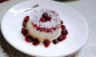 蔓越莓豆浆布丁做法教程 蔓越莓豆浆的功效与作用