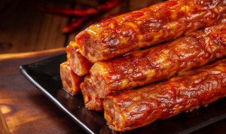 香肠晒到什么程度可以吃(香肠晒到什么状态才算晒好)